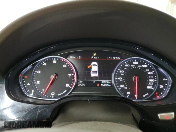 2016 Audi A8 L 4.0T Sport with VIN WAU43AFD5GN010106, listed as a Copart auction lot 48551645 with 154,079 mi miles and Clean Title. Bid and sale history available at carsss.com. Image 9.