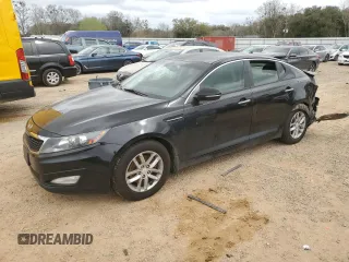 2013 Kia Optima LX with VIN KNAGM4A76D5304669, listed as a Copart auction lot 47843525 with 236,853 mi miles and Salvage Title. Bid and sale history available at carsss.com. Image 1.