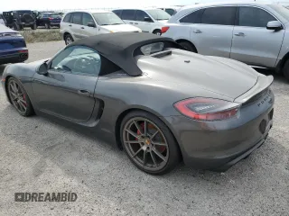 2016 Porsche Boxster Spyder z VIN WP0CC2A80GS152413, wystawiony jako Copart lot #75108734 z przebiegiem Nie podano mil oraz Szkoda całkowita • Salvage title. Historia ofert i sprzedaży dostępna na DreamBid. Obrazek 2.