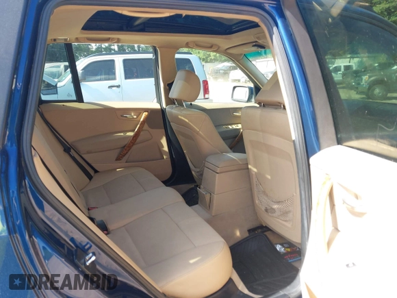 2006 BMW X3 3.0i z VIN WBXPA93416WG74328, wystawiony jako IAAI lot #42306495 z przebiegiem 245 787 mil mil oraz . Historia ofert i sprzedaży dostępna na DreamBid. Obrazek 8.