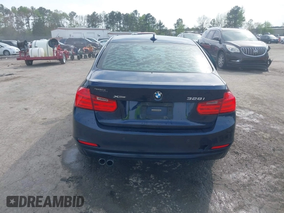 2013 BMW 3 Series 328i xDrive with VIN WBA3B5G53DNS02293, listed as a IAAI auction lot 42012883 with 243,490 mi miles. Bid and sale history available at carsss.com. Image 16.
