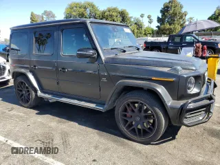 2020 Mercedes-Benz G AMG G 63 with VIN WDCYC7HJ4LX339107, listed as a Copart auction lot 59267573 with 20,269 mi miles. Bid and sale history available at carsss.com. Image 4.