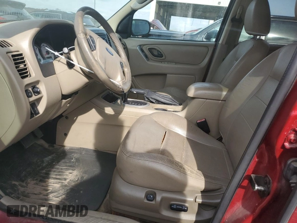 2007 Ford Escape Limited with VIN 1FMCU04117KA67060, listed as a Copart auction lot 78169454 with 134,663 mi miles and Salvage title. Bid and sale history available at DreamBid. Image 7.
