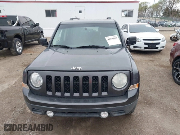 2016 Jeep Patriot High Altitude Edition with VIN 1C4NJRFB4GD617114, listed as a IAAI auction lot 42036037 with 106,205 mi miles. Bid and sale history available at carsss.com. Image 13.