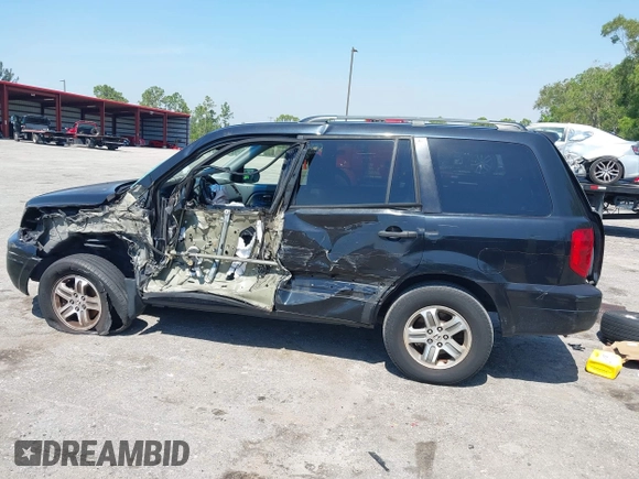 2005 Honda Pilot EX-L z VIN 5FNYF18515B042452, wystawiony jako IAAI lot #42270016 z przebiegiem 227 743 mil mil oraz . Historia ofert i sprzedaży dostępna na DreamBid. Obrazek 15.