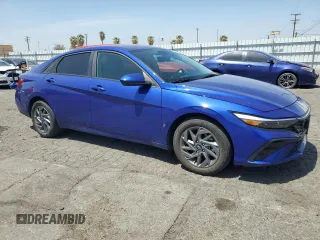 2024 Hyundai Elantra SEL with VIN KMHLM4DG1RU697941, listed as a Copart auction lot 53869435 with 13,915 mi miles and Salvage title. Bid and sale history available at DreamBid. Image 4.