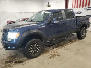2010 Ford F-150 XL with VIN 1FTFW1EV3AFD29468, listed as a Copart auction lot 52371705 with 186,317 mi miles and Salvage Title. Bid and sale history available at carsss.com. Image 1.
