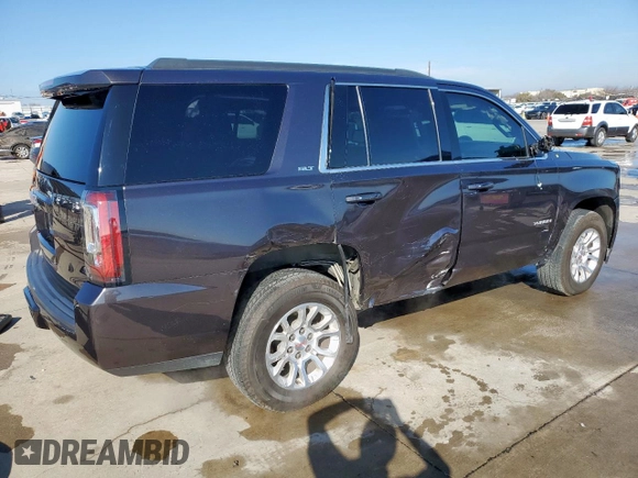 2017 GMC Yukon SLT with VIN 1GKS2BKC3HR122370, listed as a Copart auction lot 46254615 with 179,787 mi miles and Salvage Title. Bid and sale history available at carsss.com. Image 3.
