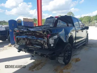 2024 Ford F-150 XLT with VIN 1FTFW3LDXRFB56503, listed as a IAAI auction lot 41571883 with 2,260 mi miles. Bid and sale history available at carsss.com. Image 4.