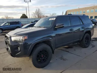 2024 Toyota 4Runner SR5 Premium with VIN JTENU5JR1R6245965, listed as a Copart auction lot 47954745 with 15,773 mi miles and Salvage Title. Bid and sale history available at carsss.com. Image 1.
