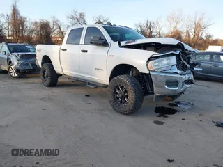 2021 Ram 2500 Tradesman with VIN 3C6UR5CJ1MG679326, listed as a IAAI auction lot 41416150 with 29,418 mi miles. Bid and sale history available at carsss.com. Image 1.