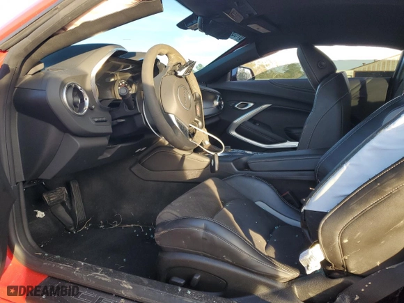 2021 Chevrolet Camaro 2SS with VIN 1G1FH1R71M0104729, listed as a Copart auction lot 87656215 with 42,276 mi miles and Salvage Title. Bid and sale history available at carsss.com. Image 7.