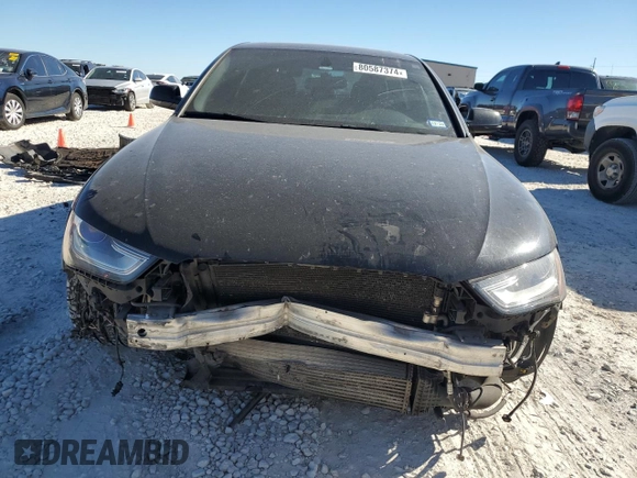 2013 Audi A4 Prestige with VIN WAUKFAFL2DA162742, listed as a Copart auction lot 80587374 with 184,580 mi miles and Salvage Title. Bid and sale history available at carsss.com. Image 5.