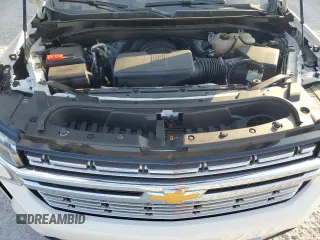 2022 Chevrolet Suburban Premier with VIN 1GNSCFKD2NR180661, listed as a Copart auction lot 74840484 with 55,972 mi miles and Salvage title. Bid and sale history available at DreamBid. Image 12.