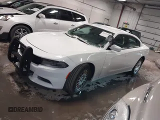 2018 Dodge Charger Police with VIN 2C3CDXKT9JH148277, listed as a IAAI auction lot 41229906 with 114,596 mi miles and . Bid and sale history available at carsss.com. Image 2.