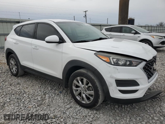 2019 Hyundai Tucson SE with VIN KM8J23A49KU018196, listed as a Copart auction lot 46933035 with 71,121 mi miles and Salvage Title. Bid and sale history available at carsss.com. Image 4.