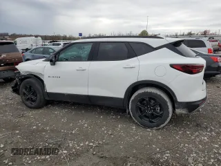 2024 Chevrolet Blazer LT z VIN 3GNKBCR4XRS207521, wystawiony jako Copart lot #51291885 z przebiegiem 20 953 mil mil oraz Szkoda całkowita • Salvage title. Historia ofert i sprzedaży dostępna na DreamBid. Obrazek 2.