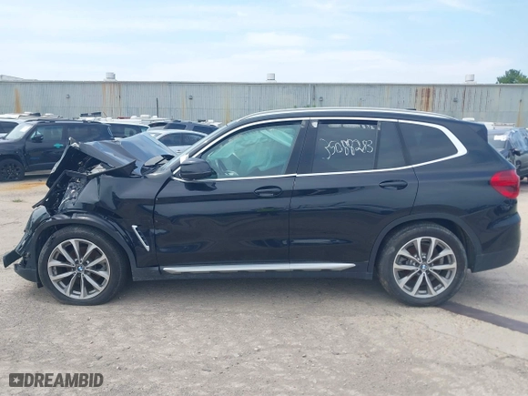 2019 BMW X3 xDrive30i with VIN 5UXTR9C58KLE20199, listed as a IAAI auction lot 35088283 with 36,857 mi miles. Bid and sale history available at carsss.com. Image 14.