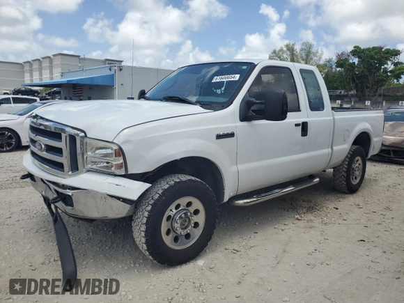 2006 Ford Super Duty F-250 XL with VIN 1FTSX21596EC19979, listed as a Copart auction lot 61600054 with 235,707 mi miles and Salvage Title. Bid and sale history available at carsss.com. Image 1.