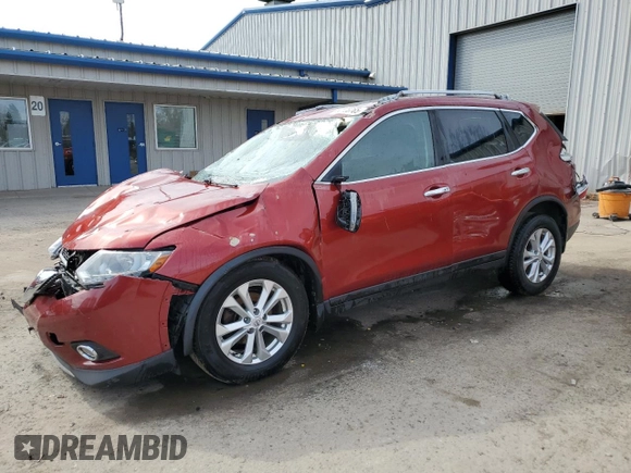 2016 Nissan Rogue SL with VIN 5N1AT2MV6GC865685, listed as a Copart auction lot 52128765 with 150,860 mi miles and Salvage Title. Bid and sale history available at DreamBid. Image 1.