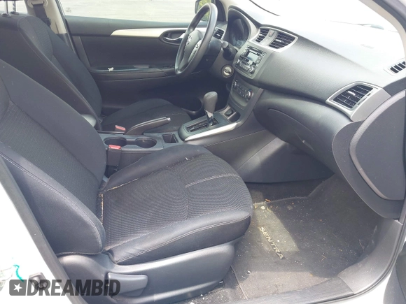 2017 Nissan Sentra S with VIN 3N1AB7AP7HY411404, listed as a IAAI auction lot 42702047 with 128,480 mi miles and . Bid and sale history available at DreamBid. Image 5.