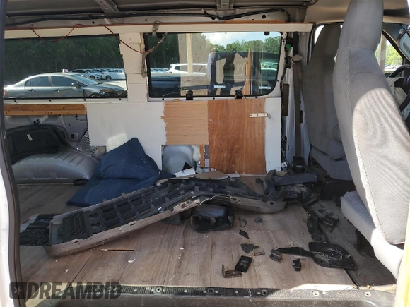2014 Ford Econoline Passenger XL with VIN 1FBSS3BL5EDA87037, listed as a Copart auction lot 56159675 with Not provided miles and Salvage title. Bid and sale history available at DreamBid. Image 10.