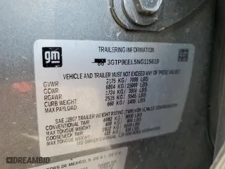 2022 GMC Sierra 1500 Limited AT4 with VIN 3GTP9EEL5NG115619, listed as a Copart auction lot 78407284 with 51,616 mi miles and Salvage Title. Bid and sale history available at carsss.com. Image 12.