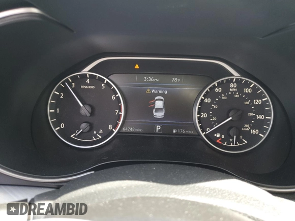 2016 Nissan Maxima SV z VIN 1N4AA6AP0GC408870, wystawiony jako Copart lot #56759665 z przebiegiem 64 748 mil mil oraz Szkoda całkowita • Salvage title. Historia ofert i sprzedaży dostępna na DreamBid. Obrazek 9.