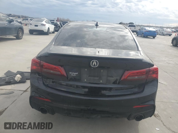 2019 Acura TLX w/A-Spec Pkg with VIN 19UUB2F6XKA004297, listed as a Copart auction lot 89343005 with 112,572 mi miles and Clean Title. Bid and sale history available at carsss.com. Image 6.