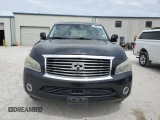 2011 Infiniti QX56 7-passenger with VIN JN8AZ2NE8B9005573, listed as a Copart auction lot 53086155 with 166,571 mi miles and Clean Title. Bid and sale history available at carsss.com. Image 5.