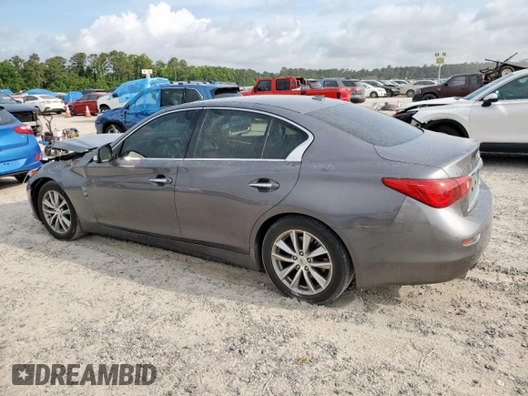 2014 Infiniti Q50 Premium с VIN JN1BV7AP0EM683755, выставлен на аукционе Copart как лот 57903815 с пробегом 101 855 миль миль и Списание • Salvage title. История ставок и продаж доступна на DreamBid. Изображение 2.