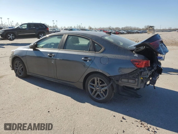 2021 Kia Forte GT-Line with VIN 3KPF34AD0ME275939, listed as a Copart auction lot 50132285 with 77,832 mi miles and Salvage Title. Bid and sale history available at carsss.com. Image 2.