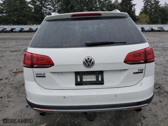 2017 Volkswagen Golf Alltrack S with VIN 3VWH17AU4HM543741, listed as a Copart auction lot 51004275 with 88,417 mi miles and Salvage Title. Bid and sale history available at carsss.com. Image 6.