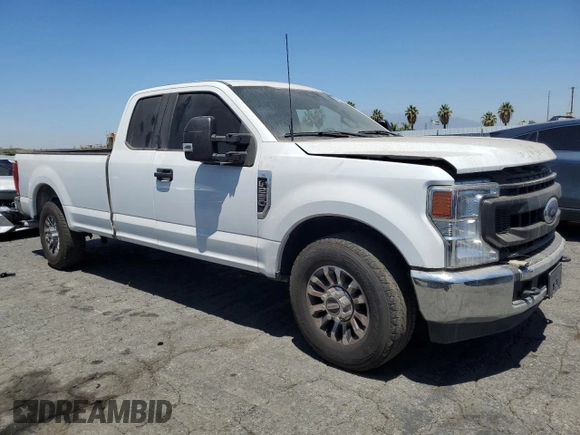 2022 Ford F-250 XL with VIN 1FT7X2A62NEF83139, listed as a Copart auction lot 64560535 with 56,387 mi miles and Salvage title. Bid and sale history available at DreamBid. Image 4.