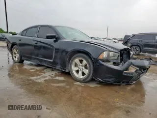 2014 Dodge Charger SE with VIN 2C3CDXBG2EH168511, listed as a Copart auction lot 55286265 with 210,600 mi miles and Salvage Title. Bid and sale history available at DreamBid. Image 4.