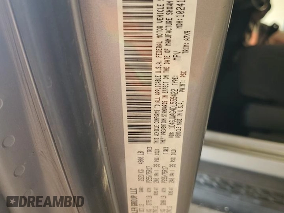 2013 Jeep Wrangler Sport with VIN 1C4GJWAG4DL559422, listed as a Copart auction lot 61454805 with 132,509 mi miles and Salvage title. Bid and sale history available at DreamBid. Image 12.