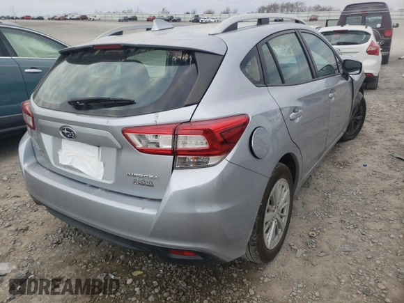 2018 Subaru Impreza Premium with VIN 4S3GTAB66J3723851, listed as a Copart auction lot 67365452 with 0 mi miles. Bid and sale history available at carsss.com. Image 4.