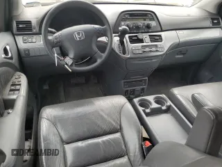 2005 Honda Odyssey EX-L with VIN 5FNRL38705B027709, listed as a Copart auction lot 55569185 with 204,295 mi miles and Clean Title. Bid and sale history available at DreamBid. Image 8.