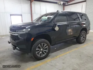 2021 Chevrolet Tahoe LS with VIN 1GNSKMKD2MR430504, listed as a Copart auction lot 48783945 with 44,313 mi miles and Clean Title. Bid and sale history available at carsss.com. Image 1.