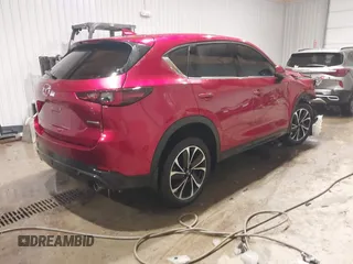 2022 Mazda CX-5 2.5 S Premium Package with VIN JM3KFBDMXN0548912, listed as a IAAI auction lot 41626826 with 33,020 mi miles. Bid and sale history available at carsss.com. Image 4.