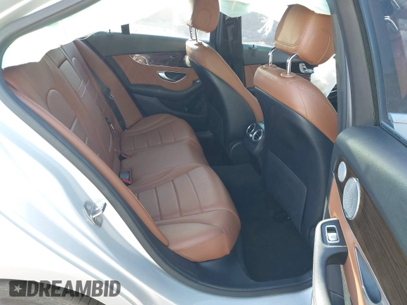 2019 Mercedes-Benz C 300 with VIN 55SWF8DB2KU303223, listed as a IAAI auction lot 41028551 with 62,729 mi miles and . Bid and sale history available at DreamBid. Image 8.