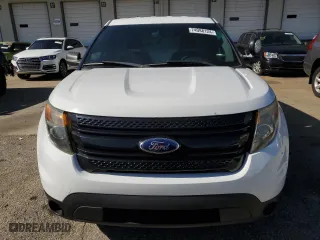 2014 Ford Utility Police Interceptor with VIN 1FM5K8AR7EGA76062, listed as a Copart auction lot 74088124 with 110,793 mi miles and Clean Title. Bid and sale history available at carsss.com. Image 5.