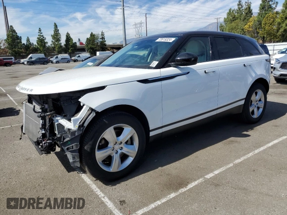 2023 Land Rover Range Rover Velar S with VIN SALYJ2EX9PA358129, listed as a Copart auction lot 73515324 with 17,589 mi miles and Salvage title. Bid and sale history available at DreamBid. Image 1.
