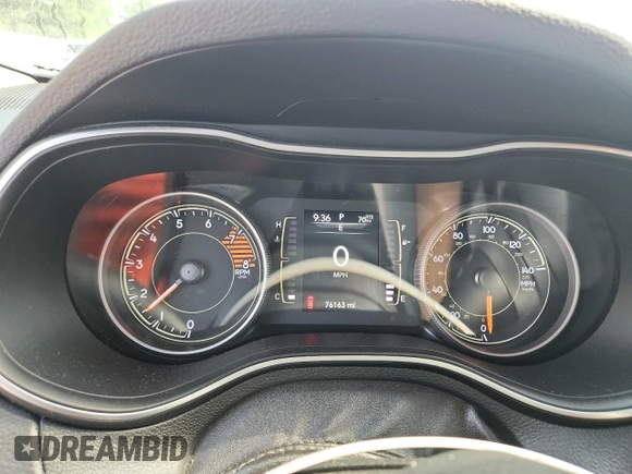 2019 Jeep Cherokee Latitude with VIN 1C4PJLCX2KD485291, listed as a Copart auction lot 60484795 with 76,163 mi miles and Salvage title. Bid and sale history available at DreamBid. Image 9.