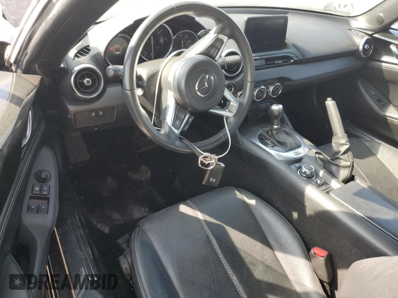 2021 Mazda MX-5 Miata Grand Touring with VIN JM1NDAM7XM0456083, listed as a Copart auction lot 52894705 with 86,050 mi miles and Salvage title. Bid and sale history available at DreamBid. Image 8.