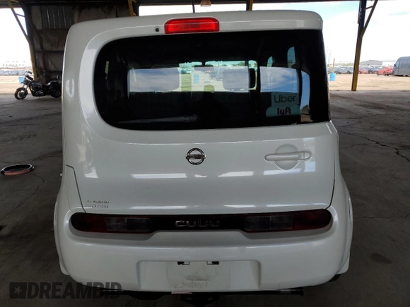2012 Nissan Cube 1.8 S with VIN JN8AZ2KR4CT251256, listed as a Copart auction lot 53801785 with Not Provided miles and Salvage Title. Bid and sale history available at carsss.com. Image 6.