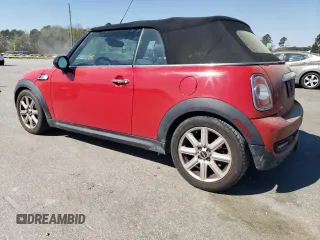 2013 MINI Convertible S с VIN WMWZP3C50DT297607, выставлен на аукционе Copart как лот 50459635 с пробегом 171 004 миль миль и Чистый • Clean title. История ставок и продаж доступна на DreamBid. Изображение 2.