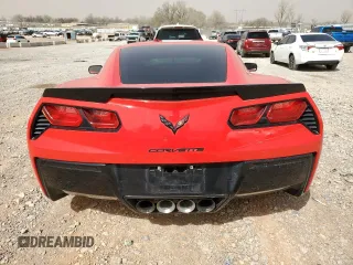 2015 Chevrolet Corvette 1LT with VIN 1G1YA2D74F5117037, listed as a Copart auction lot 49231505 with 50,488 mi miles and Salvage title. Bid and sale history available at DreamBid. Image 6.