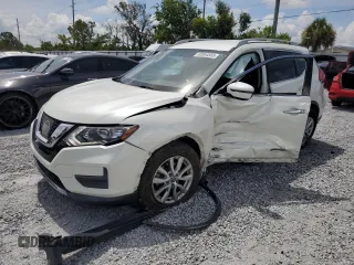 2017 Nissan Rogue SV with VIN 5N1AT2MTXHC883879, listed as a Copart auction lot 63984565 with 62,143 mi miles and Non repairable. Bid and sale history available at DreamBid. Image 1.