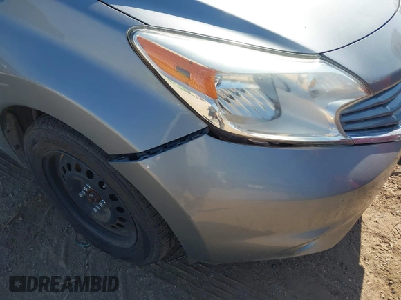 2015 Nissan Note SV with VIN 3N1CE2CP4FL412858, listed as a IAAI auction lot 42358192 with 109,695 mi miles and . Bid and sale history available at DreamBid. Image 6.
